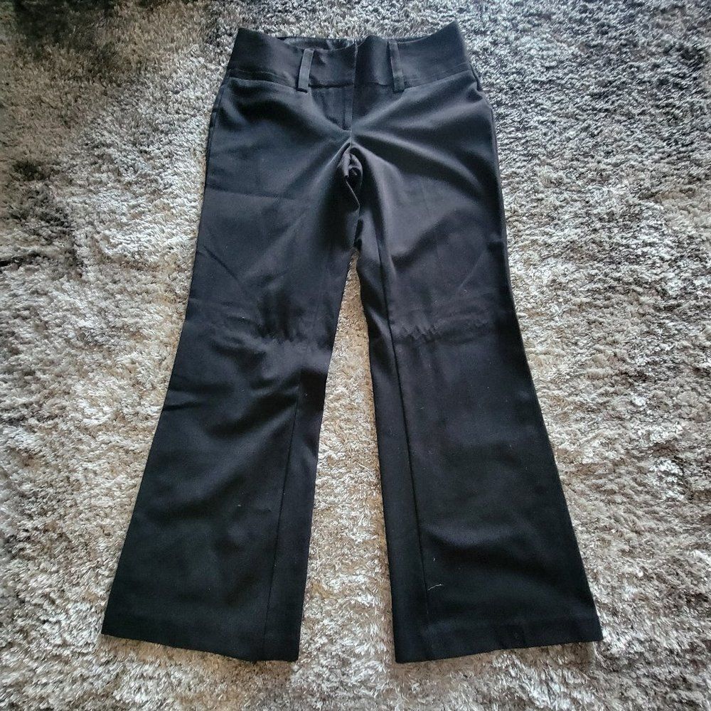 Women's Maurices Black Boot Cut Dress Pants size 5 / 6 Short